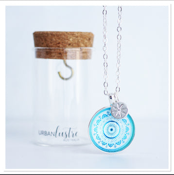 White Lace Pendant